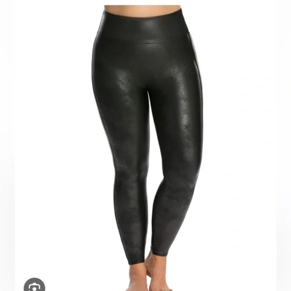 Spanx Faux Leather Leggings.